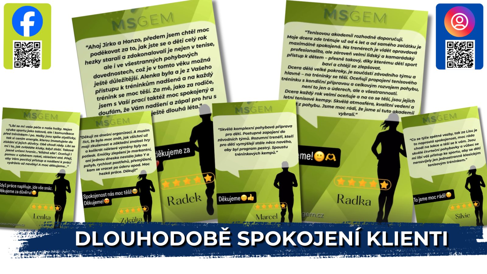 Spokojení klienti